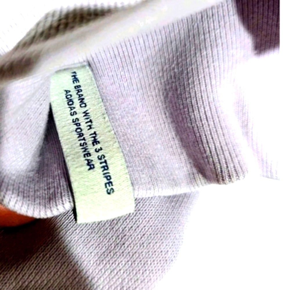 823 Adidas Essentials Plus line Fit 3-Stripes Violet -Japan Exclusive - Picture 5 of 7